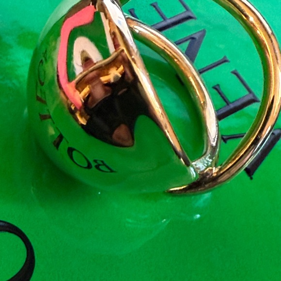 Gold Bottega Veneta Women's Jewelry Ring - Picture 5 of 15
